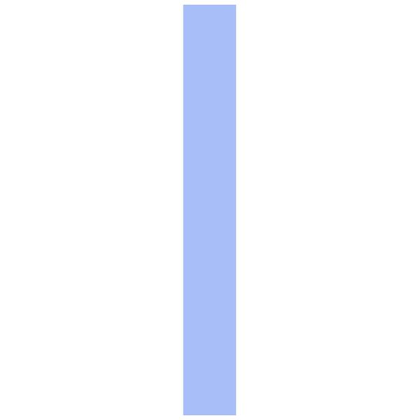 Thermal pad No brand, 200x24x1.5mm, Blue - 63068