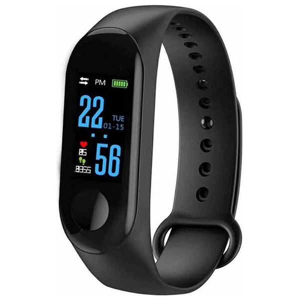 Smart bracelet No brand M3, 18mm, Bluetooth, IP67, Different colors   - 73047