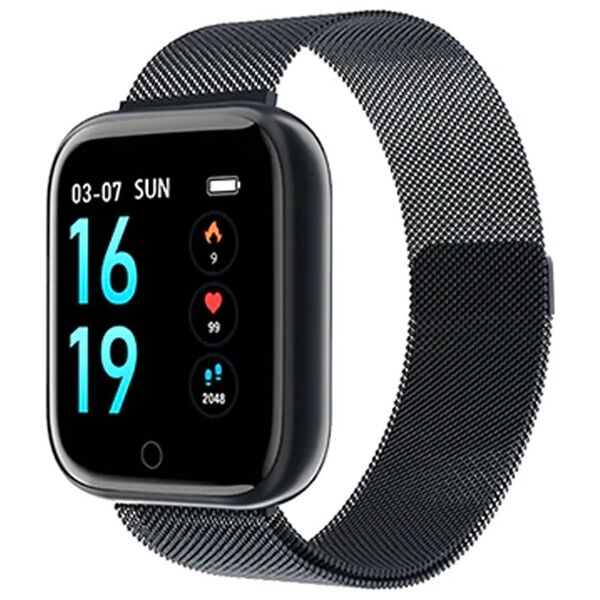 Smartwatch No brand T80, 36mm, Bluetooth, IP67, Διαφορετικά χρώματα - 73024