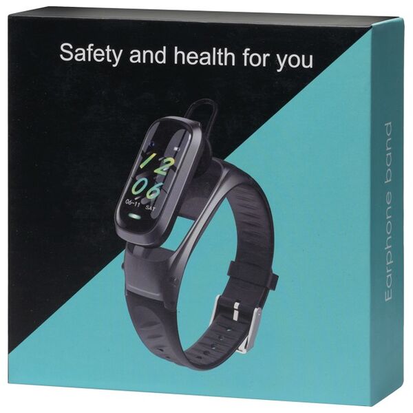 Smart bracelet No brand B9, 23mm, Bluetooth handsfree, IP52, Διαφορετικά χρώματα - 73038