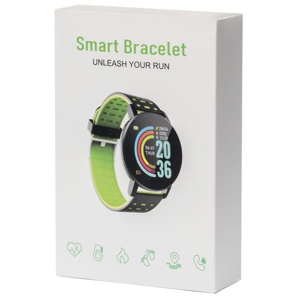 Smartwatch No brand 119 Plus, 44mm, Bluetooth, IP67, Διαφορετικά χρώματα - 73050