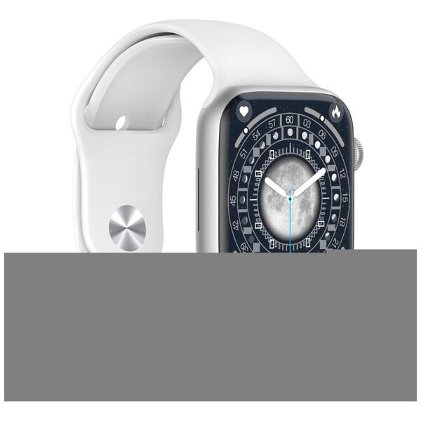 Έξυπνο ρολόι WiWu SW01 Pro, Ασήμι - 73088