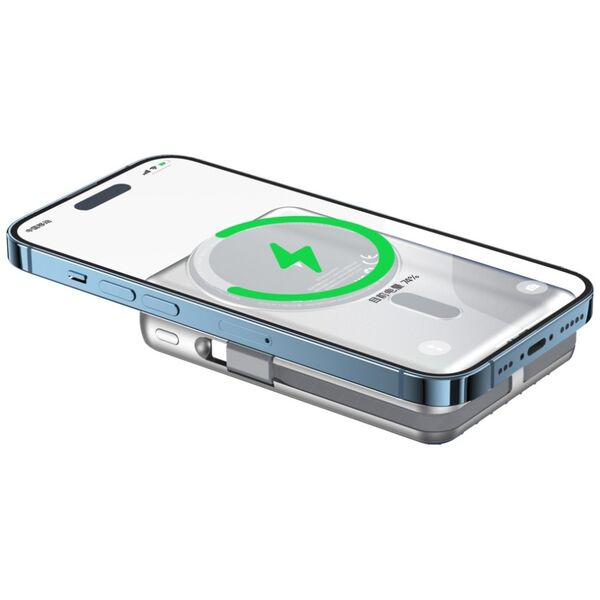 Φορητός Φορτιστής WiWu PP03, 10000mAh, 22.5W, Qi, MagSafe, Διαφορετικα χρωματα - 87083
