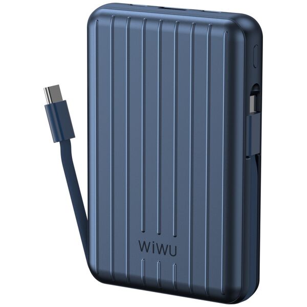 Φορητός Φορτιστής WiWu PP03, 10000mAh, 22.5W, Qi, MagSafe, Διαφορετικα χρωματα - 87083