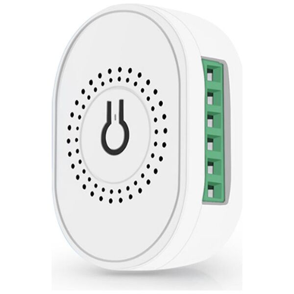 Smart switch No brand PST-TMW02, 2 Channels, 220V, 16A, Wi-Fi, Tuya Smart, White - 91022