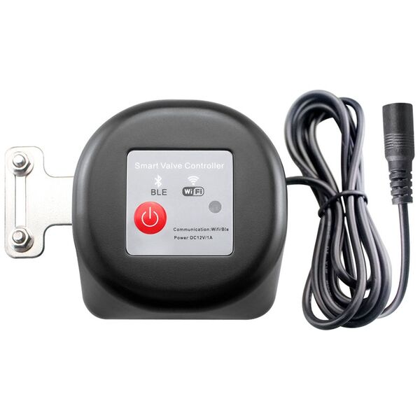 Smart manipulator No brand PST-FM400, For Handle valve, Wi-Fi, Tuya Smart, Black - 91007
