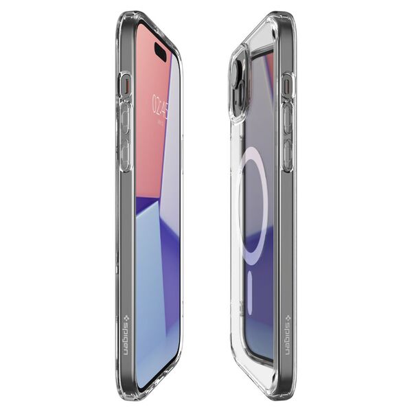Spigen Husa pentru iPhone 15 Plus - Spigen Ultra Hybrid MagSafe - White 8809896749992 έως 12 άτοκες Δόσεις