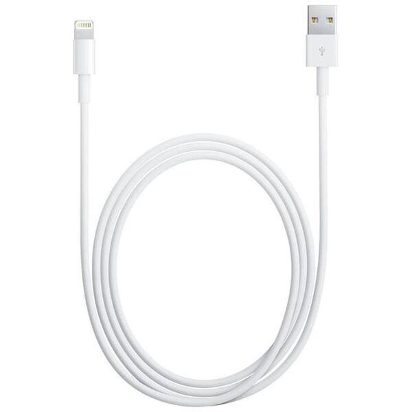 Apple Cablu de Date USB-A la Lightning, 1m - Apple (MD818ZM/A) - White (Bulk Packing) 8595642295133 έως 12 άτοκες Δόσεις