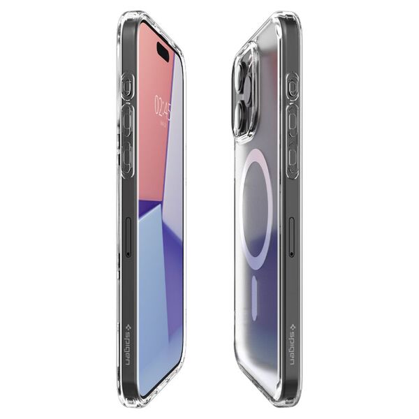 Spigen Husa pentru iPhone 15 Pro Max - Spigen Ultra Hybrid MagSafe - Frost Clear 8809896749299 έως 12 άτοκες Δόσεις