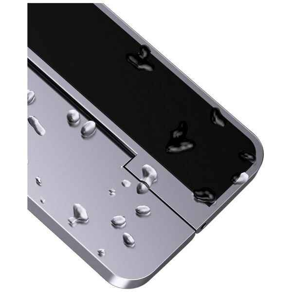 Baseus Baseus Self-adhesive aluminum holder for MacBook ultra (dark gray) 022445 6953156217539 SUZC-0G έως και 12 άτοκες δόσεις