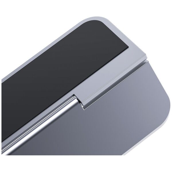 Baseus Baseus Self-adhesive aluminum holder for MacBook ultra (dark gray) 022445 6953156217539 SUZC-0G έως και 12 άτοκες δόσεις