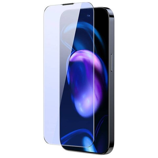 Baseus Baseus Crystal Tempered Glass Anti-blue light and Dust-proof 0.3mm for iPhone 14 Pro Max (2pcs) 038970 6932172615758 SGBL120302 έως και 12 άτοκες δόσεις