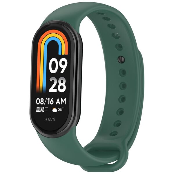 Techsuit Curea pentru Xiaomi Mi Band 8 / 8 NFC - Techsuit Watchband (W014) - Dark Green 5949419074279 έως 12 άτοκες Δόσεις