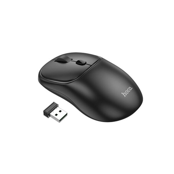 Hoco Mouse Fara Fir 2.4G, 1600 DPI - Hoco Royal (GM25) - Dark Night Black 6942007608527 έως 12 άτοκες Δόσεις