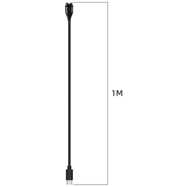 Techsuit Incarcator pentru Garmin Watch, USB-C, 5W, 1m - Techsuit (TGC2) - Black 5949419077348 έως 12 άτοκες Δόσεις