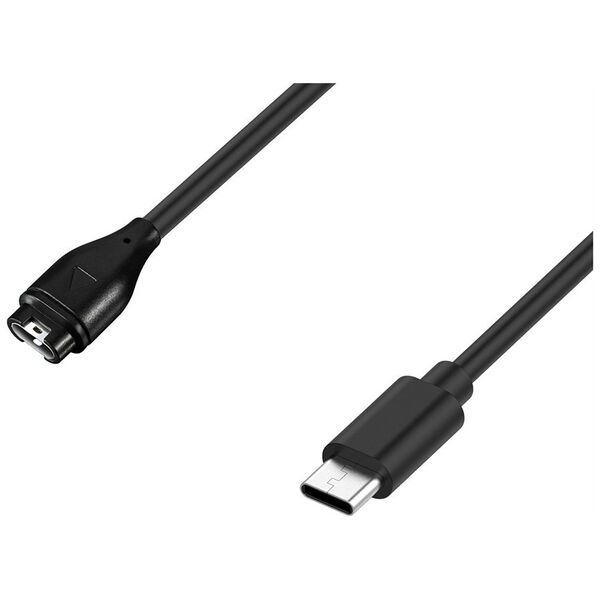 Techsuit Incarcator pentru Garmin Watch, USB-C, 5W, 1m - Techsuit (TGC2) - Black 5949419077348 έως 12 άτοκες Δόσεις