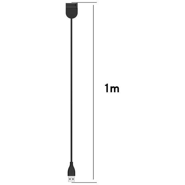 Techsuit Incarcator pentru Xiaomi Mi Band 5/6/7, USB, 3.5W, 1m - Techsuit (TXC1) - Black 5949419077218 έως 12 άτοκες Δόσεις