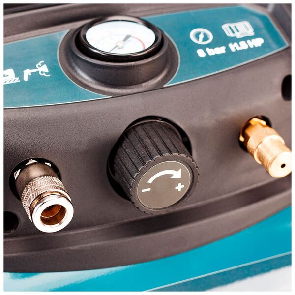 Bormann pro Bat5100 Αεροσυμπιεστης oil-Less 1.5hp/6lt 035541 έως 12 Άτοκες Δόσεις
