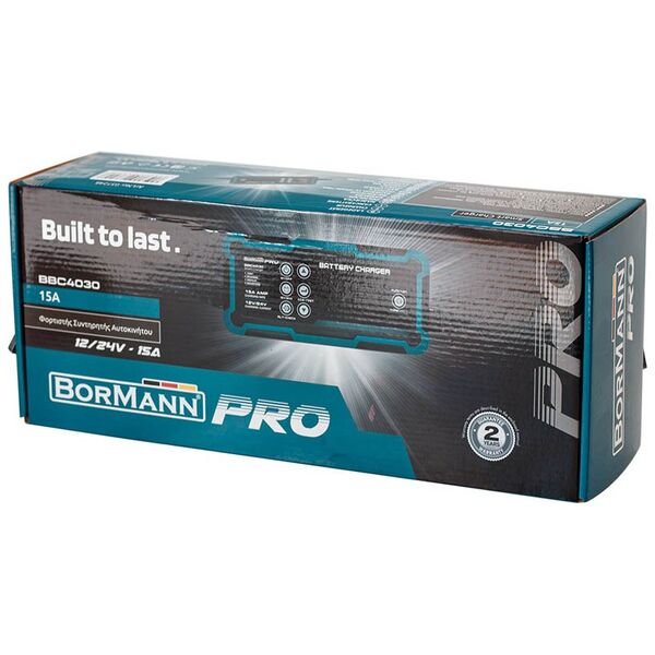 Bormann pro Bbc4030 Φορτιστης-Συντηρητης Aytokinhtoy 12/24v - 15a 037248 έως 12 Άτοκες Δόσεις
