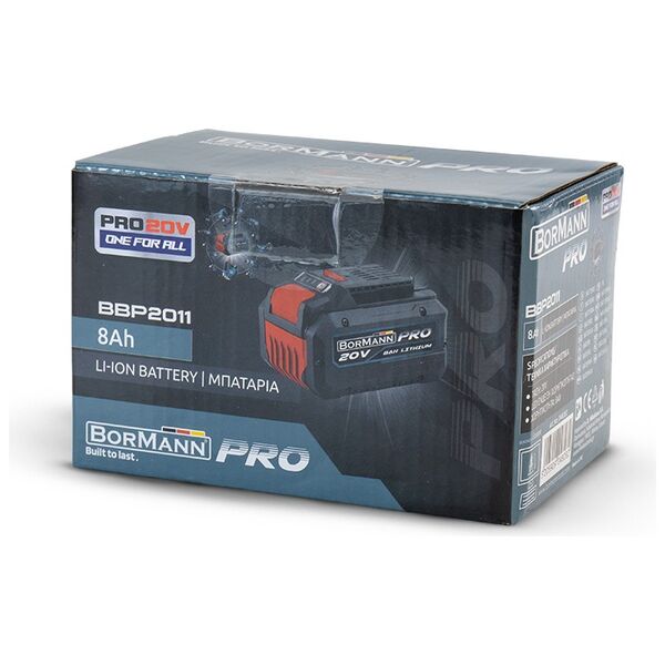 Bormann pro Bbp2011 Μπαταρια 20v, li-Ion, 8ah - pro 048282 έως 12 Άτοκες Δόσεις
