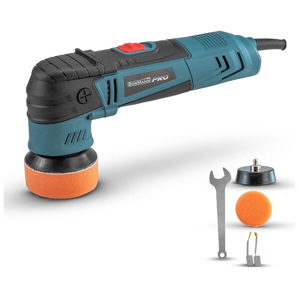 Bormann pro Bcp3050 Αλοιφαδορος Εκκεντρος 600w, 50mm/75mm , 2000-6800rpm , με Προεκκινηση και Εξαρτηματα 061953 έως 12 Άτοκες Δόσεις