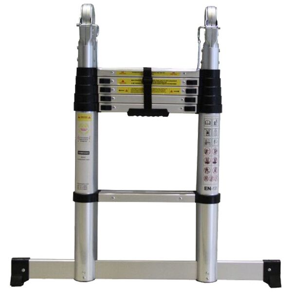 Bormann pro Bhl5710 Σκαλα Τηλεσκοπικη Αλουμινιου 12 Σκαλια 034858 έως 12 Άτοκες Δόσεις