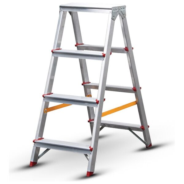 Bormann pro Bhl9035 Σκαλα Αλουμινιου 2x4 Σκαλια, Αντιολισθητικα Σκαλια και Ποδια και Ιμαντες Ασφαλειας 051404 έως 12 Άτοκες Δόσεις