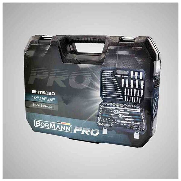 Bormann pro Bht5220 Καρυδακια 1/2'', 1/4'' & 3/8'' με Καστανια   215tem 028246 έως 12 Άτοκες Δόσεις