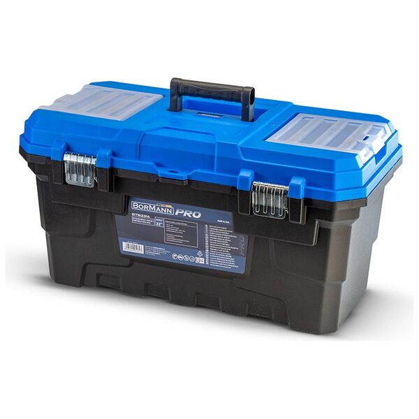 Bormann pro Btb3314 Εργαλειοθηκη Χειρος Πλαστικη "wolf", Μεταλλικα Κουμπωματα & Ταμπακερα, 58,5x32x30cm 054313 έως 12 Άτοκες Δόσεις