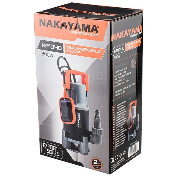 Nakayama pro Np1040 Αντλια Ακαθαρτων 900w 019893 έως 12 Άτοκες Δόσεις