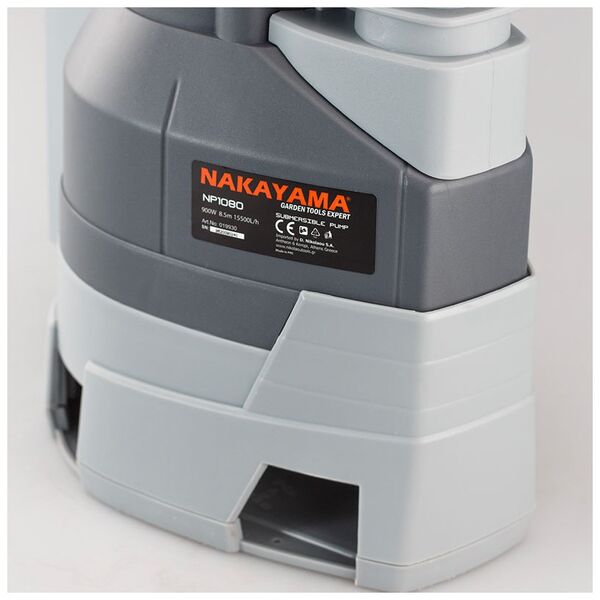 Nakayama pro Np1080 Αντλια Ακαθαρτων Ενσωματωμενο Φλοτερ 900w 019930 έως 12 Άτοκες Δόσεις