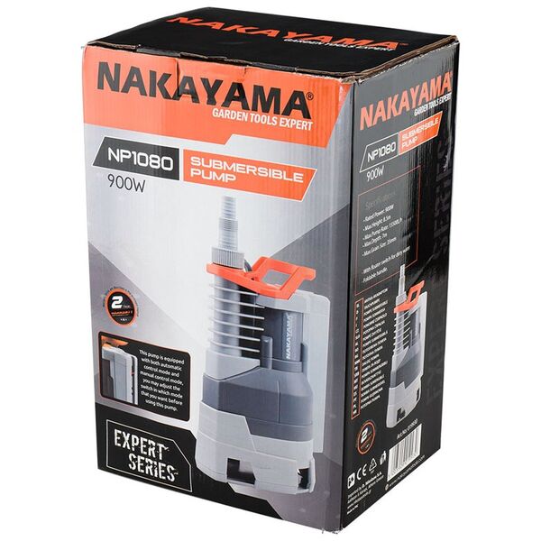 Nakayama pro Np1080 Αντλια Ακαθαρτων Ενσωματωμενο Φλοτερ 900w 019930 έως 12 Άτοκες Δόσεις