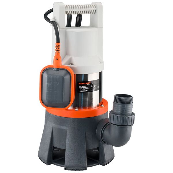 Nakayama pro Np1130 Αντλια Ακαθαρτων Inox 1300w 019985 έως 12 Άτοκες Δόσεις