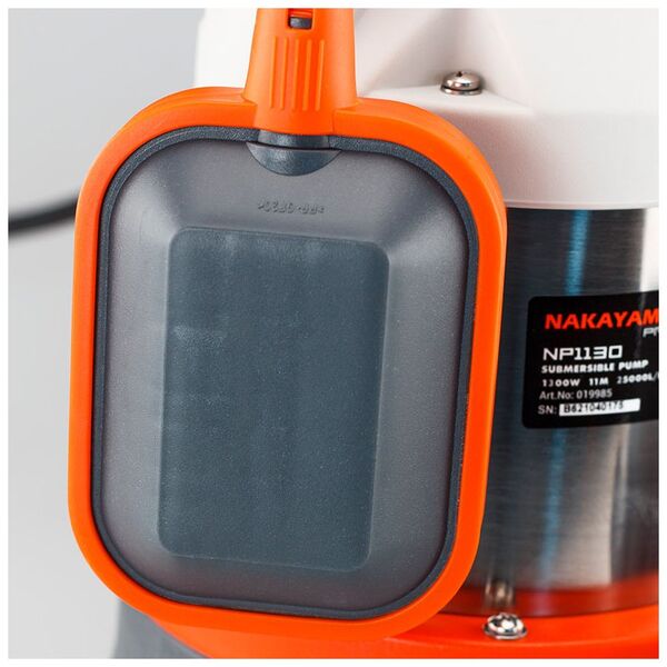 Nakayama pro Np1130 Αντλια Ακαθαρτων Inox 1300w 019985 έως 12 Άτοκες Δόσεις