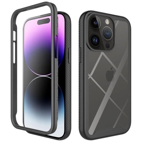 Techsuit Husa pentru Google Pixel 8a + Folie - Techsuit Defense360 Pro - Black  έως 12 άτοκες Δόσεις