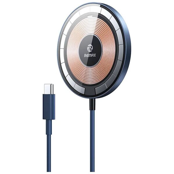 Ασύρματο φορτιστή Remax Walking Cyberpunk RP-W66, Qi, 15W, Μαυρο - 40330 έως 12 άτοκες Δόσεις