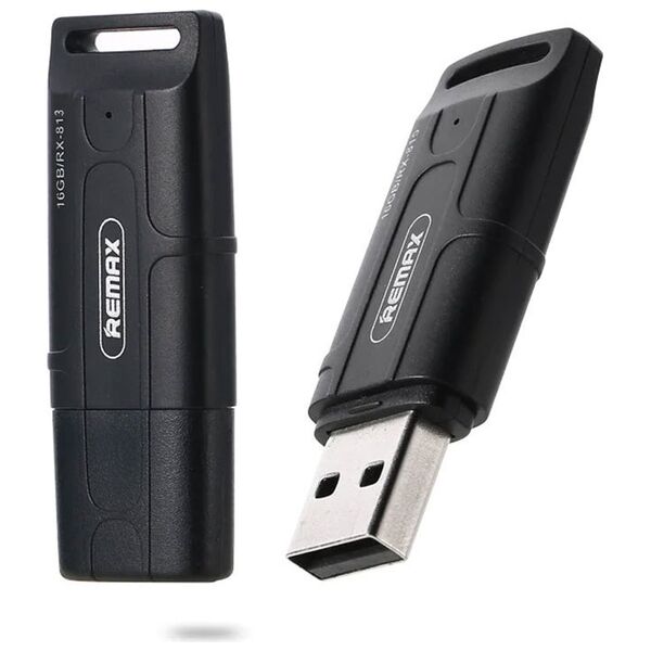 Μνήμη USB Remax RX-813, 64GB, USB 2.0, Μαυρο - 62055 έως 12 άτοκες Δόσεις