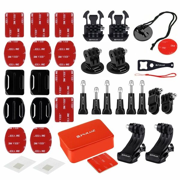 Puluz Accessories Puluz Ultimate Combo Kits for sports cameras PKT09 53 in 1 018670 5907489601122 PKT09 έως και 12 άτοκες δόσεις