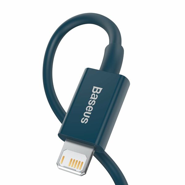 Baseus Baseus Superior Series Cable USB to iP 2.4A 2m (blue) 026698 6953156205475 CALYS-C03 έως και 12 άτοκες δόσεις
