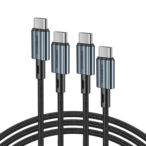 Choetech Cable USB-C do USB-C Choetech XCC-1014, PD 60W 1.2m (black) 052281 6932112104977 XCC-1014 έως και 12 άτοκες δόσεις