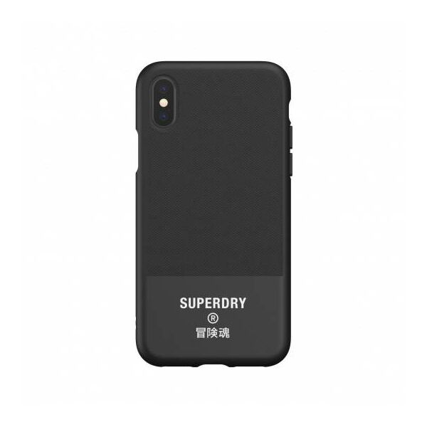 SUPERDRY MULDED CASE CANVAS IPHONE X / XS BLACK 8718846079754