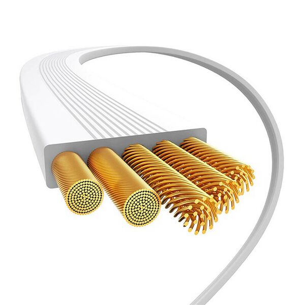 Baseus Cable USB-C to USB-C Baseus Free2Draw, PD, 100W, 1m (white) 057662 6932172647520 P10364500211-00 έως και 12 άτοκες δόσεις