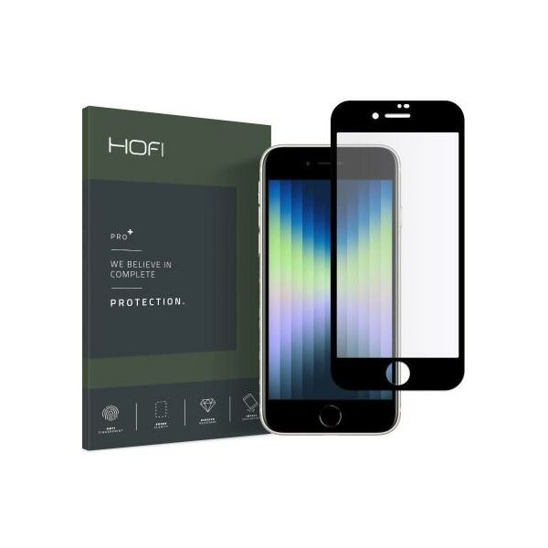 Tempered Glass Full Face Hofi Pro+ Apple iPhone 7/ 8/ SE 2020/ SE 2022 Μαύρο (1 τεμ.) 9589046920585 9589046920585 έως και 12 άτοκες δόσεις