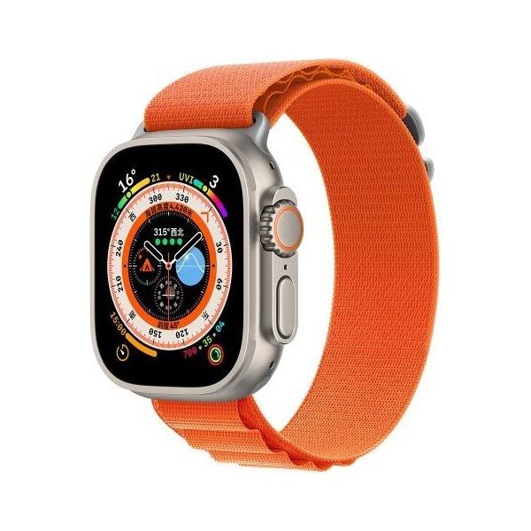 Λουράκι Devia Sport5 Nylon Woven Apple Watch (42/ 44/ 45/ 49mm) Deluxe Πορτοκαλί 6938595381850 6938595381850 έως και 12 άτοκες δόσεις