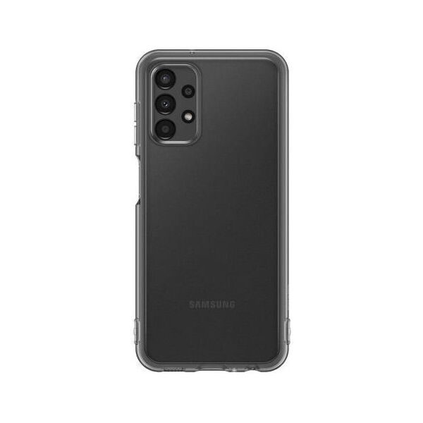 Θήκη Soft Clear Cover Samsung EF-QA135TBEG A135F Galaxy A13 Διάφανο-Μαύρο 8806094330762 8806094330762 έως και 12 άτοκες δόσεις