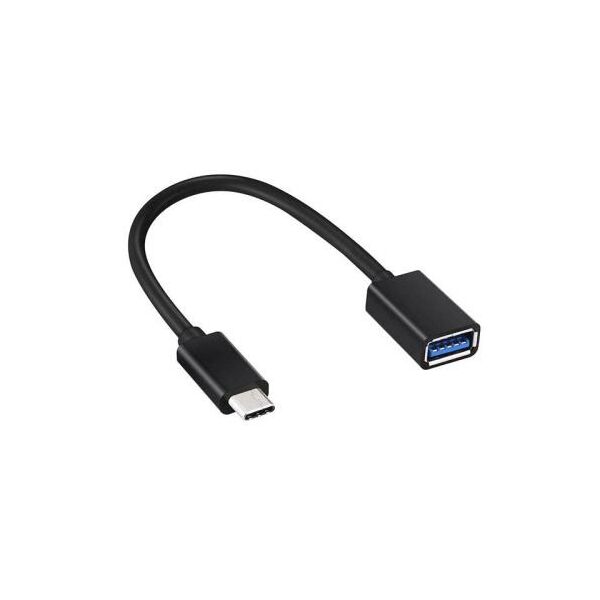 Αντάπτορας USB Host OTG (Female) σε USB C (Male) Μαύρο (Ασυσκεύαστο) 0111010240 0111010240 έως και 12 άτοκες δόσεις