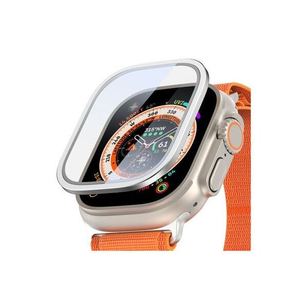 Tempered Glass Dux Ducis Apple Watch Ultra/ Ultra 2 49mm Ασημί (1 τεμ.) 6934913025635 6934913025635 έως και 12 άτοκες δόσεις