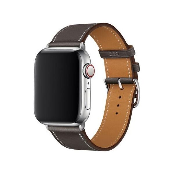 Λουράκι Devia Elegant PU Leather Apple Watch (38/ 40/ 41mm) Taupe 6938595365416 6938595365416 έως και 12 άτοκες δόσεις