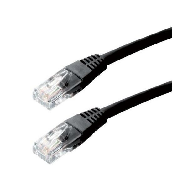 Καλώδιο Δικτύου UTP Cable CAT5e 0.5m Μαύρο (Ασυσκεύαστο) 0608020011 0608020011 έως και 12 άτοκες δόσεις