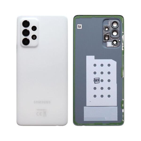 Καπάκι Μπαταρίας Samsung A525F Galaxy A52 4G Λευκό (Original) 1110321070430 1110321070430 έως και 12 άτοκες δόσεις